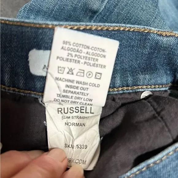DL1961 Russell Slim Straight jeans 33x34